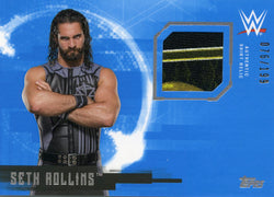 2017 Topps WWE Seth Rollins Authentic Shirt Relic #076/199