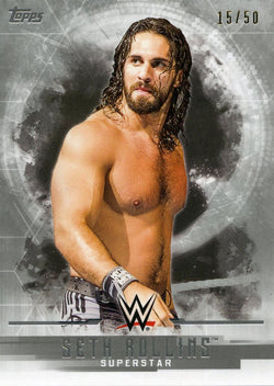 2017 Topps WWE Undisputed Silver Seth Rollins