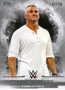 2017 Topps WWE Undisputed Silver Shane McMahon