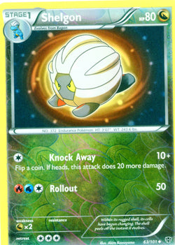 Pokemon Foil Shelgon