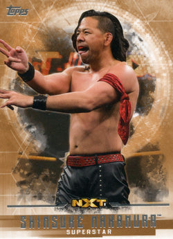 2017 Topps WWE Undisputed Bronze Shinsuke Nakamura