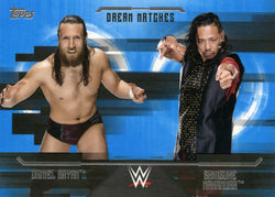 2017 Topps WWE Undisputed Base Shinsuke Nakamura Vs. Daniel Bryan