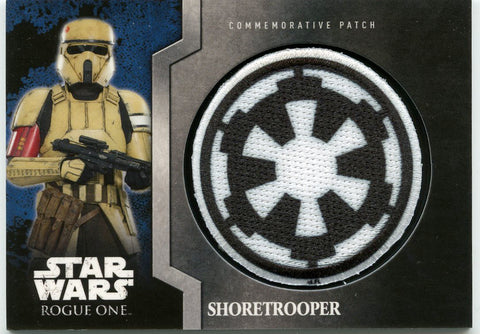 Topps Star Wars Rogue One Commemorative Patch Shoretrooper 7 of 13