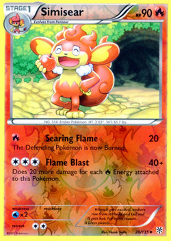 Pokemon Foil Simisear