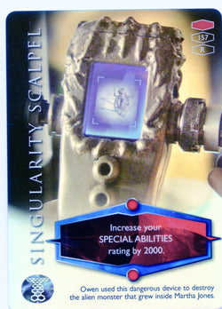Torchwood TCG Foil Trading Card #157 Singularity Scalpel