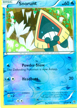 Pokemon Foil Snorunt