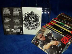 2014 CRYPTOZOIC SONS OF ANARCHY SEASONS 1-3 COMPLETE CARD SET (1-100)