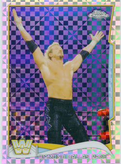 2014 Topps Chrome WWE Diamond Dallas Page Xfractor Parallel Card #99