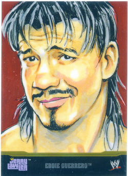 2014 Topps Chrome Champion Portraits by Jerry "the King" Lawler Eddie Guerrero #7