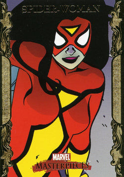 2007 Marvel Premier Gold Spider-Woman #80