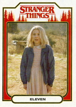 2018 Topps Stranger Things Eleven Character Card