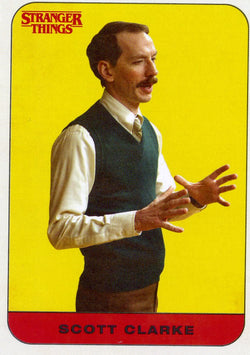2018 Topps Stranger Things Scott Clarke Character Sticker