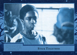 2018 Topps Stranger Things Upside Down Stick Together #83/99