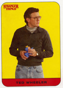 2018 Topps Stranger Things Ted Wheeler Character Sticker