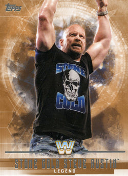 2017 Topps WWE Undisputed Bronze Stone Cold Steve Austin