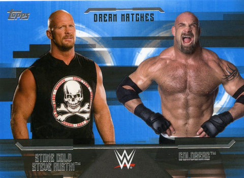 2017 Topps WWE Undisputed Base Goldberg Vs. Stone Cold Steve Austin