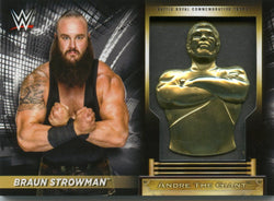2018 Topps WWE Braun Strowman Battle Royal Commemorative Trophy #195/199