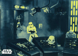 2018 Topps Star Wars: A New Hope B&W Blue Parallel #84