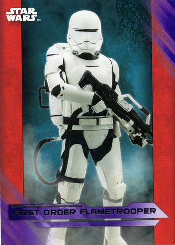 2017 Topps Star Wars: The Last Jedi Purple Parallel #14