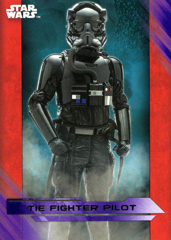 2017 Topps Star Wars: The Last Jedi Purple Parallel #23