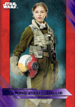 2017 Topps Star Wars: The Last Jedi Purple Parallel #49