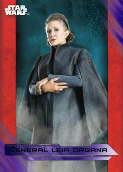 2017 Topps Star Wars: The Last Jedi Purple Parallel #7