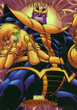 2007 Upper Deck Marvel Masterpieces Foil Thanos Card #84
