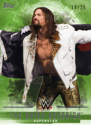 2017 Topps WWE Undisputed Green The Brian Kendrick