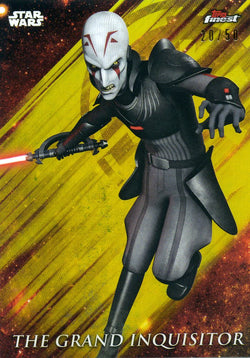 2018 Topps Finest Star Wars Gold Refractor The Grand Inquisitor