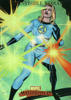 2007 Upper Deck Marvel Masterpieces Foil The Invisible Woman Card #41
