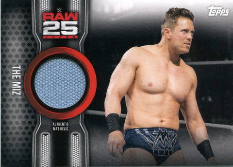 2018 Topps WWE The Miz Authentic Mat Relic #179/299