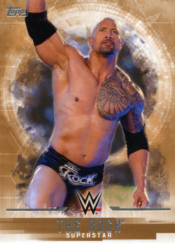 2017 Topps WWE Undisputed Bronze The Rock