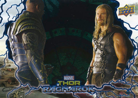 2017 Upper Deck Thor Ragnarok Blue Base Set Card #3