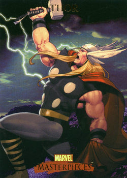 2007 Upper Deck Marvel Masterpieces Foil Thor Card #86