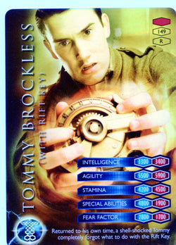 Torchwood TCG Foil Trading Card #149 Tommy Brockless (With Rift Key)
