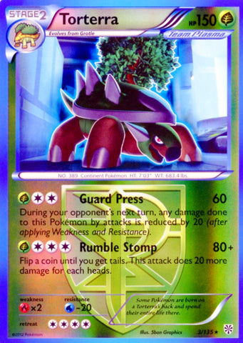 Pokemon Foil Torterra