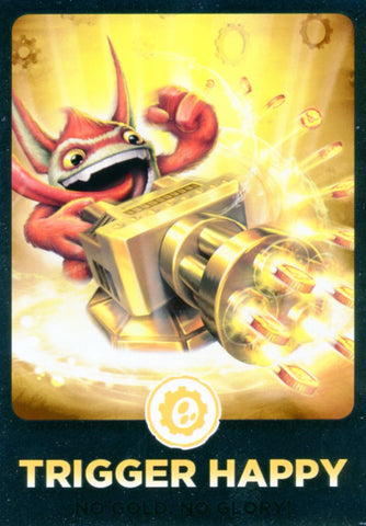 2012 Topps Skylanders Giants Silver Foil Trigger Happy