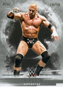 2017 Topps WWE Undisputed Silver Triple H