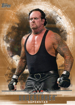 2017 Topps WWE Undisputed Bronze Undertaker