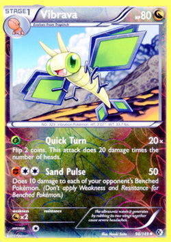 Pokemon Foil Vibrava