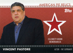 2011 Topps American Pie Relics Vincent Pastore Authentic Worn APR-33
