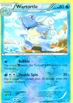 Pokemon Foil Wartortle