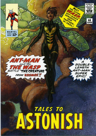 2018 Upper Deck Marvel Masterpieces Base Set "What If" - #WI-37 Wasp