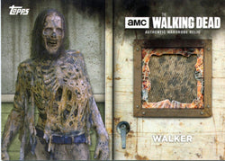 2017 Topps The Walking Dead Season 6 Walker Screen-Worn Costume