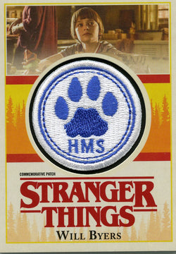 2018 Topps Stranger Things Will Byers Commemorative Patch