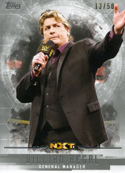 2017 Topps WWE Undisputed Silver William Regal