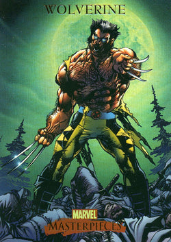 2007 Upper Deck Marvel Masterpieces Foil Wolverine Card #90