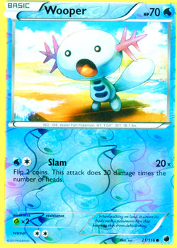 Pokemon Foil Wooper