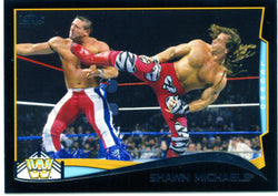 2014 Topps WWE Shawn Michaels Black Parallel Card #109