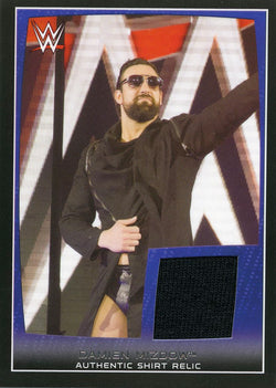 2015 Topps WWE Damien Mizdow Authentic Shirt Relic